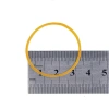 High-elasticity and durable industrial rubber band, cowhide band, eco-friendly rubber ring, diameter 6cm, yellow rubber ring XYR091527927 Application Scenario